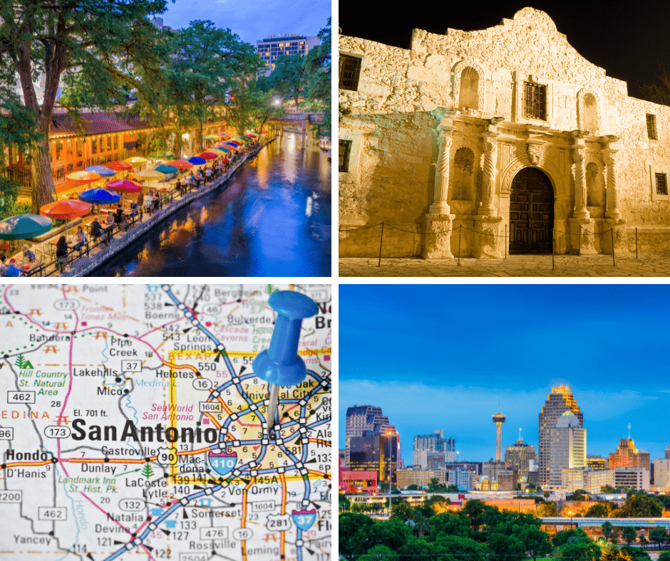 Vacation in San Antonio, Texas